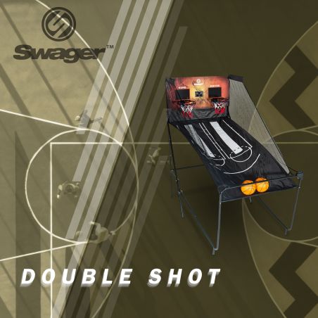 Panier de basket Double Shot 8 Jeux - Swager