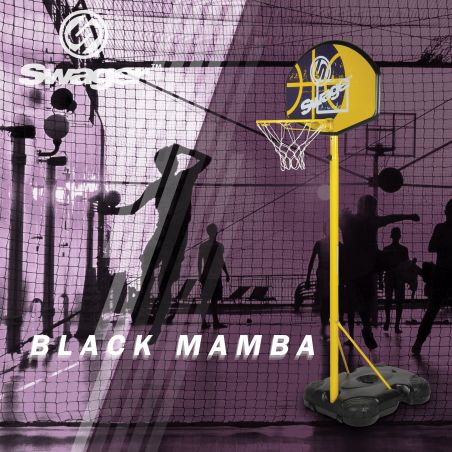 Panier de basket 1.65m a 2.20m - Black Mamba